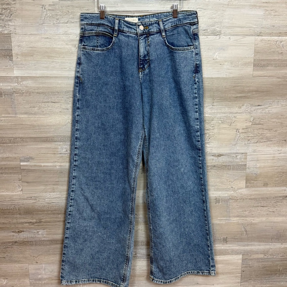 Anthropologie Pilcro & The Letterpress High-Rise Wide-Leg Jeans - Size 29 - Picture 7 of 7